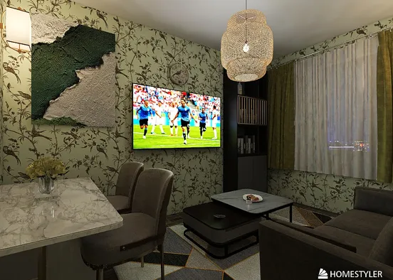 # My first render Визуализация дизайна