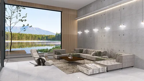 Modern minimalist sustainable
