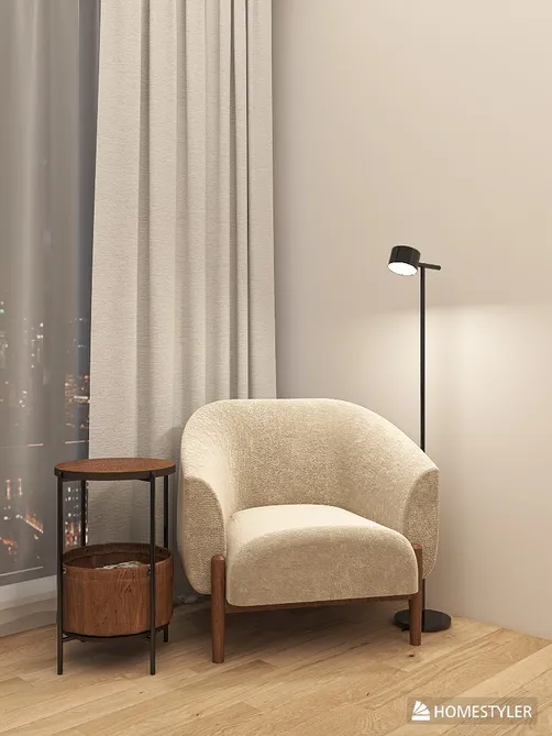 Bedroom details for a student girl