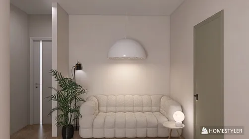 Modern white house