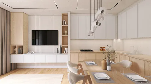 Minimalizm for townhouse 