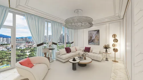 Harmonious  Modern Luxurious Design