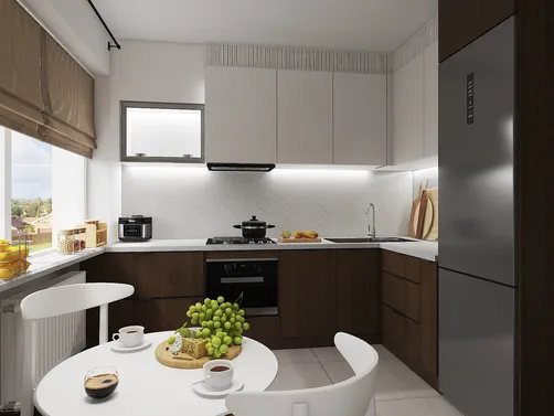 A Cozy and Functional Kitchen for Mrs. Magda