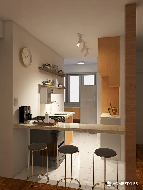 Sem Parede Apartamento de 2 Quartos do Santos Dumont