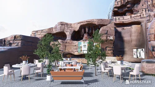 Cave Restaurant With Ocean view