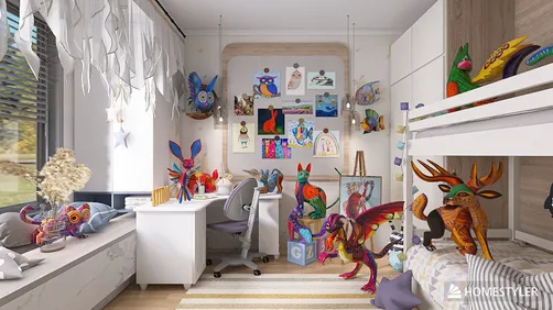 children's day - children's drawings come to life