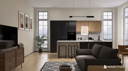 Black and white studio - First project 