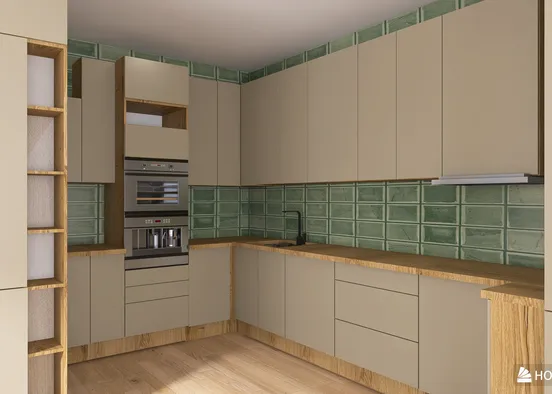 # Modern Kitchen Design Renderização de Design