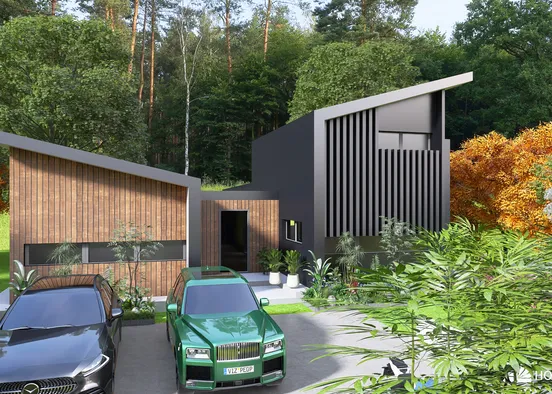 # Modern Architectural Elegance Renderização de Design