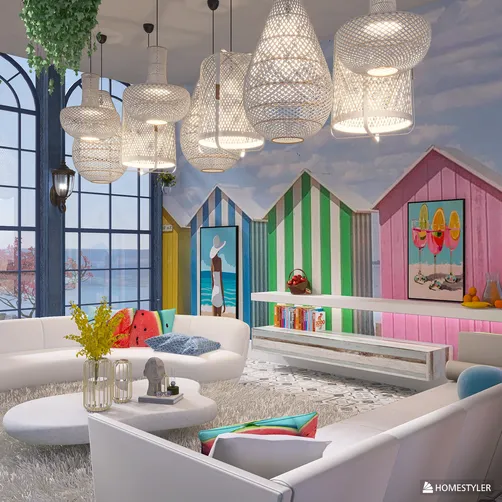 A Whimsical Coastal Retreat
