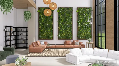 Lounge in the garden 