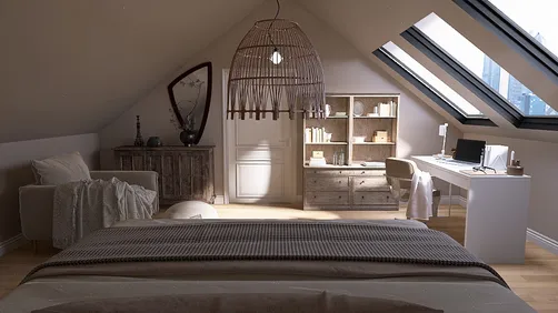 Attic Room 