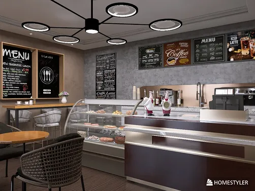 Modern Contemporary Cafe Design
