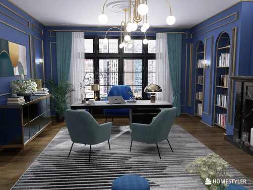 Art Deco Study