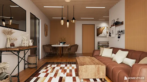Urban wooden home