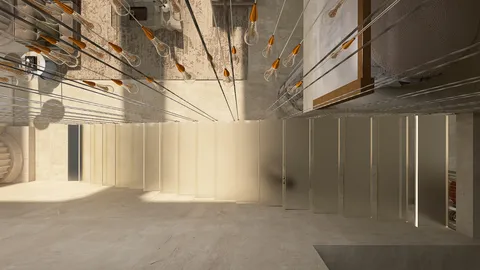 modern kitchen layout showcasing smart furniture arrangement in a minimalist style using Homestyler's AR virtual furniture placement feature